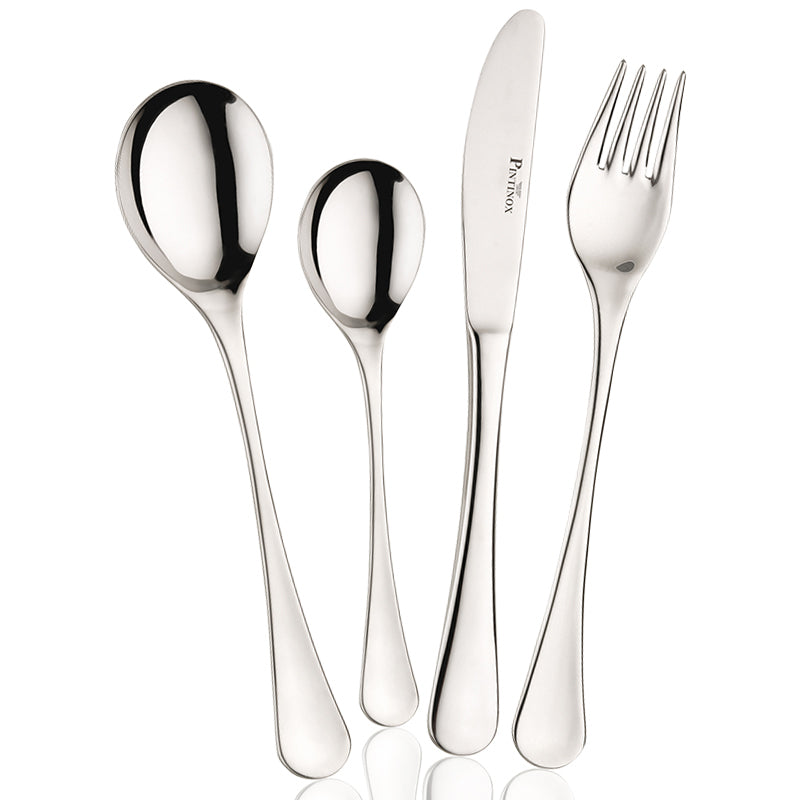 Pintinox Solaris Servizio Posate In Acciaio Inox Set 24 Pz