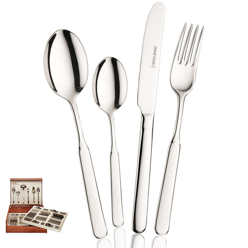 Pintinox Casali Servizio Posate In Acciaio Inox Set 126 Pz