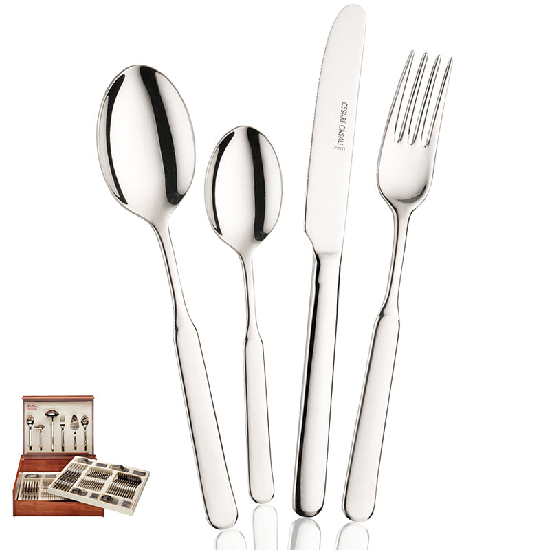 Pintinox Casali Servizio Posate In Acciaio Inox Set 126 Pz