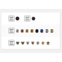 4.7 cm - Le Creuset Evolution Pomolo In Acciaio Inox