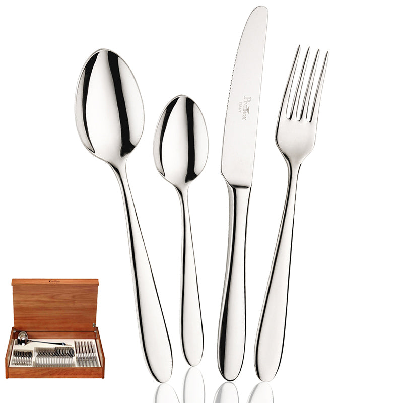 Pintinox Ritz Servizio Posate In Acciaio Inox Set 49 Pz