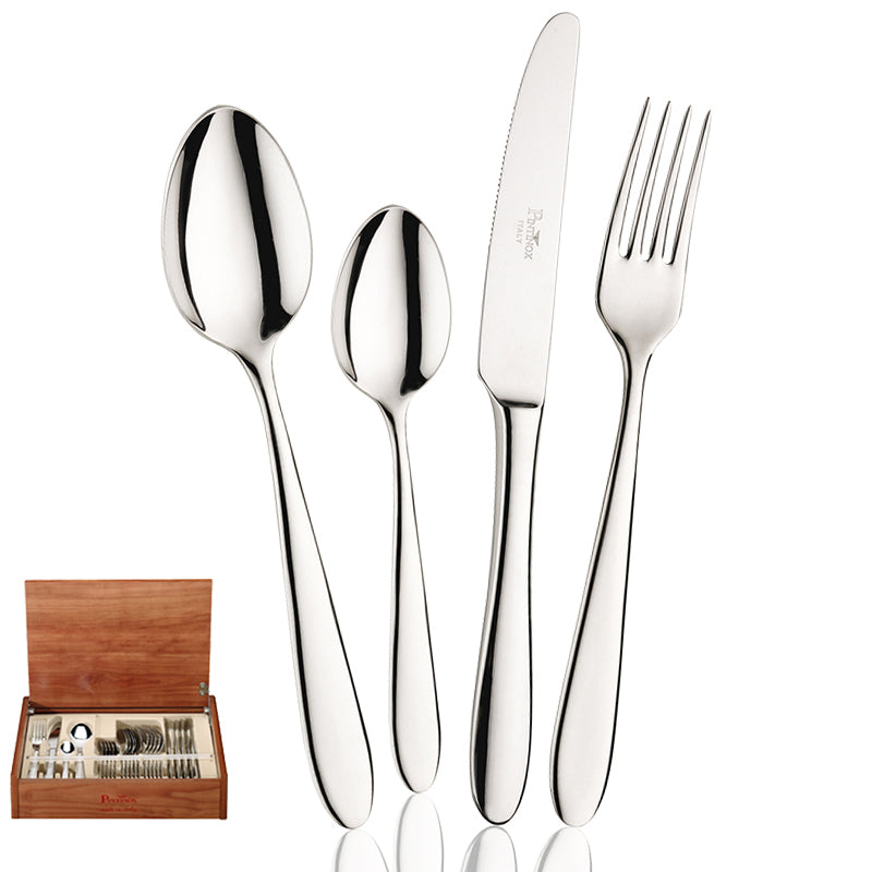 Pintinox Ritz Servizio Posate In Acciaio Inox Set 24 Pz