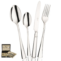 Pintinox Leonardo Servizio Posate In Acciaio Inox Set 126 Pz