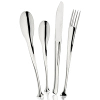 Pintinox Dolphin Servizio Posate In Acciaio Inox Set 24 Pz