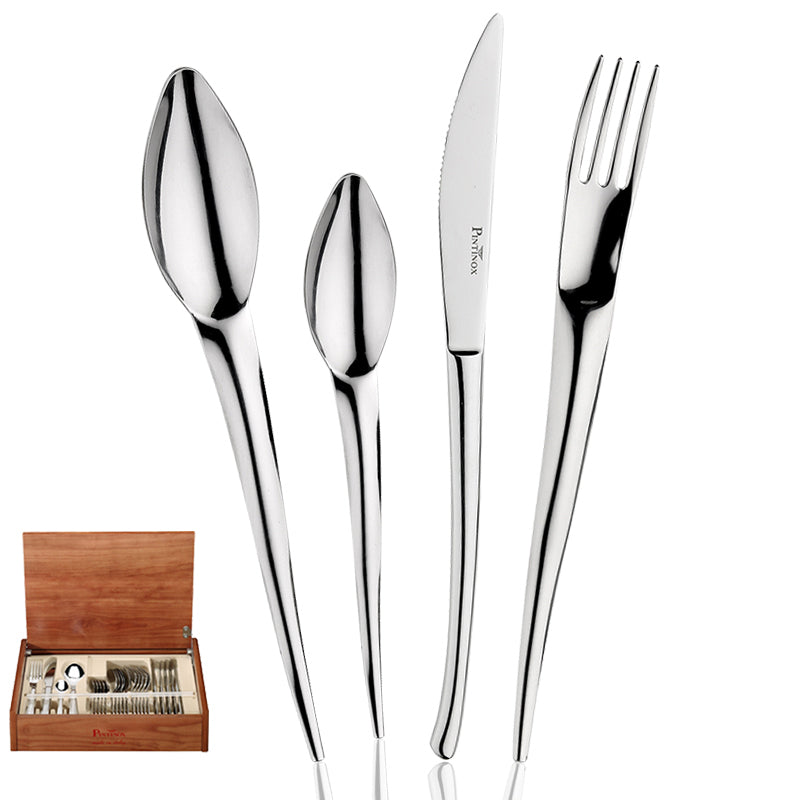 Pintinox Snake Servizio Posate In Acciaio Inox Set 24 Pz