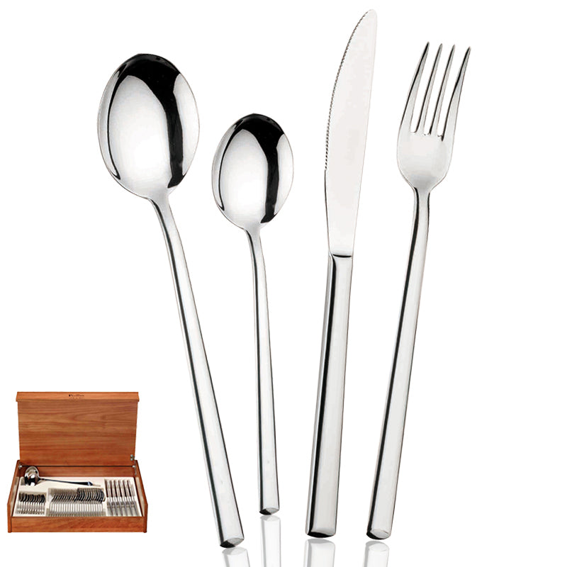 Pintinox Synthesis Servizio Posate In Acciaio Inox Set 49 Pz