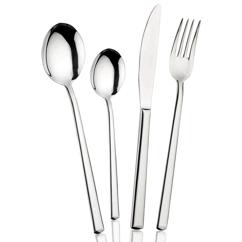Pintinox Synthesis Servizio Posate In Acciaio Inox Set 24 Pz