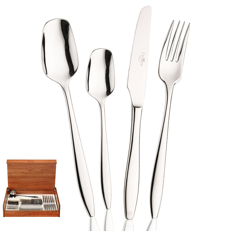 Pintinox Trend Servizio Posate In Acciaio Inox Set 49 Pz