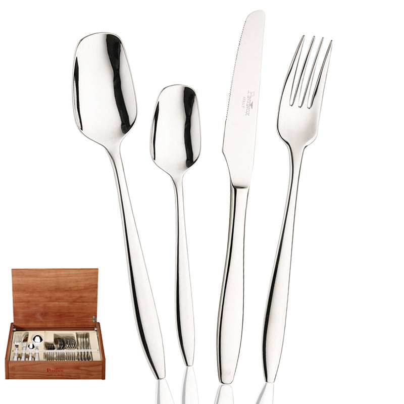 Pintinox Trend Servizio Posate In Acciaio Inox Set 24 Pz