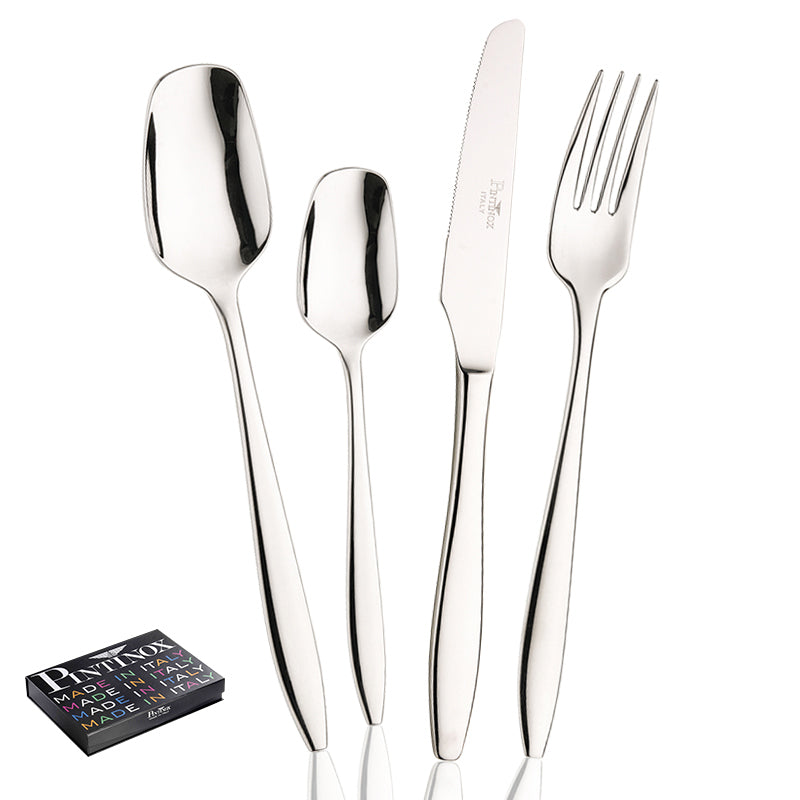 Pintinox Trend Servizio Posate In Acciaio Inox Set 49 Pz