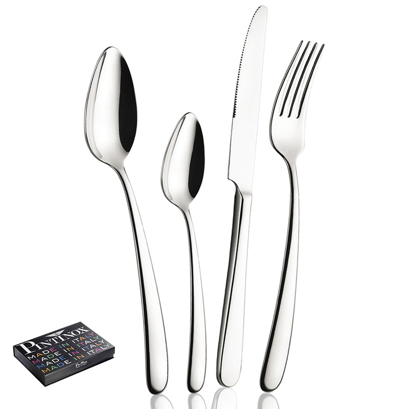 Pintinox Savoy Servizio Posate In Acciaio Inox Set 75 Pz