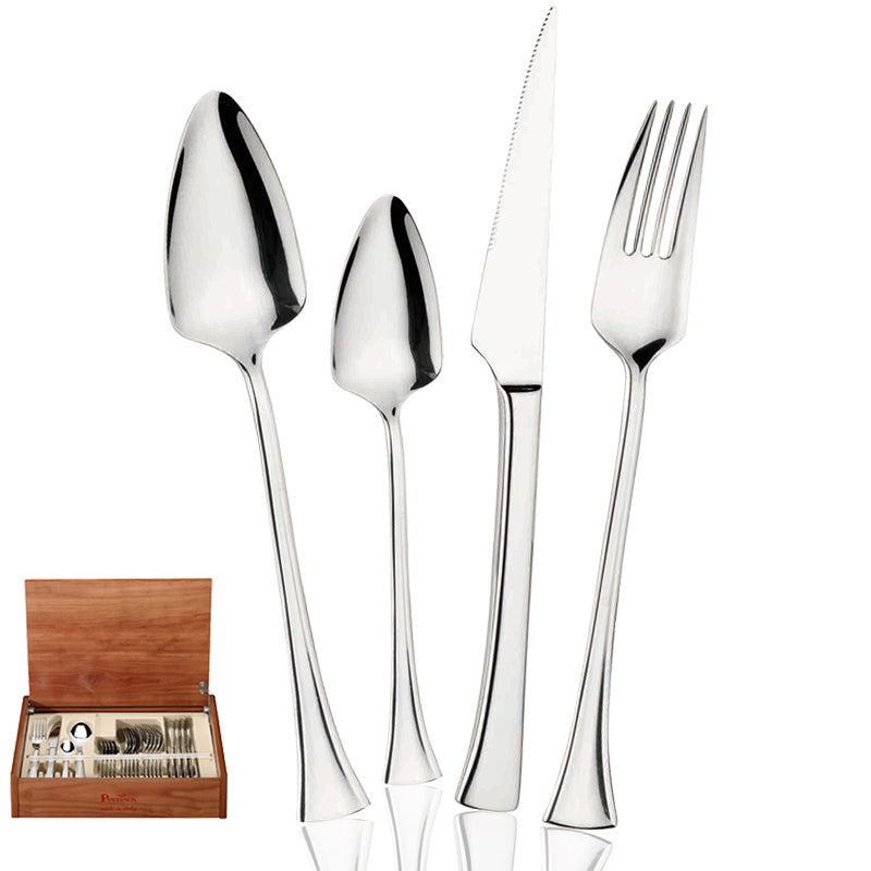 Pintinox Liberty Servizio Posate In Acciaio Inox Set 24 Pz