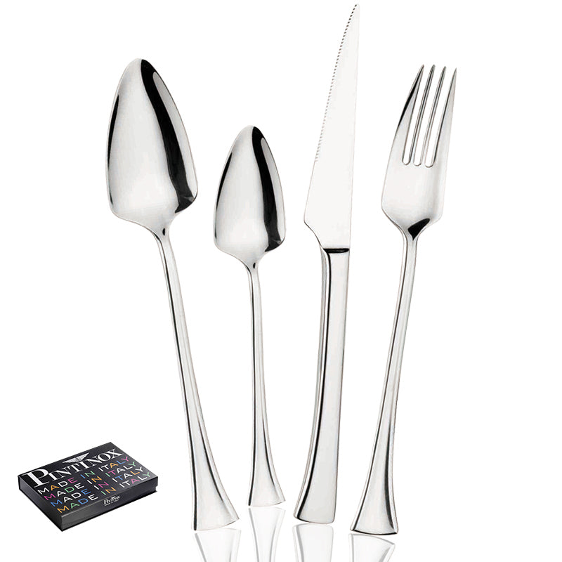 Pintinox Liberty Servizio Posate In Acciaio Inox Set 75 Pz