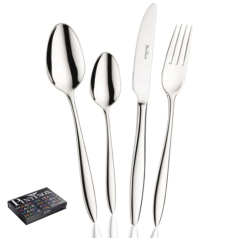 Pintinox Romanino Servizio Posate In Acciaio Inox Set 75 Pz