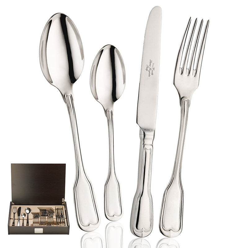Pintinox Vittoriale Servizio Posate In Acciaio Inox Set 24 Pz
