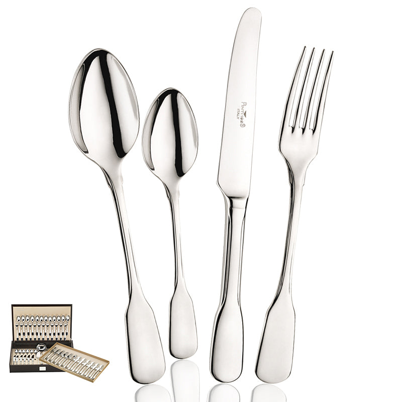 Pintinox Spaten Servizio Posate In Acciaio Inox Set 75 Pz