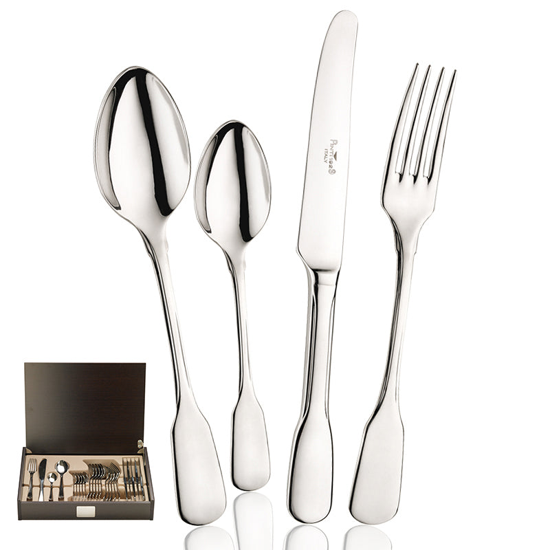 Pintinox Spaten Servizio Posate In Acciaio Inox Set 24 Pz