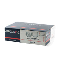 35 Cl Arcoroc Juliette Bicchiere Rum In Vetro Set 6 Pezzi