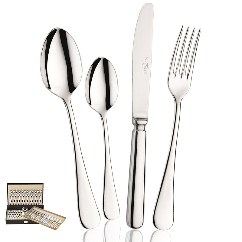 Pintinox Pitagora Servizio Posate In Acciaio Inox Set 75 Pz