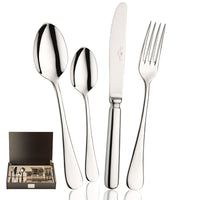 Pintinox Pitagora Servizio Posate In Acciaio Inox Set 24 Pz