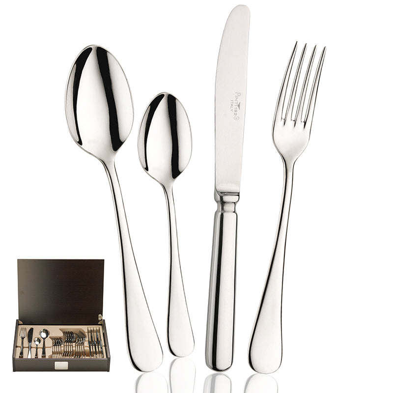 Pintinox Pitagora Servizio Posate In Acciaio Inox Set 24 Pz