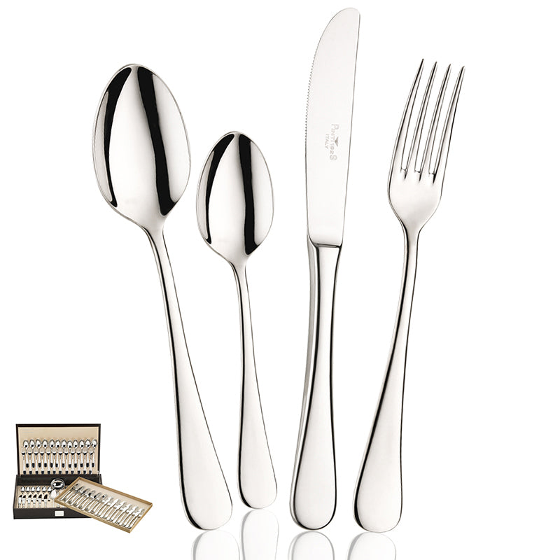 Pintinox Pitagora Servizio Posate In Acciaio Inox Set 75 Pz