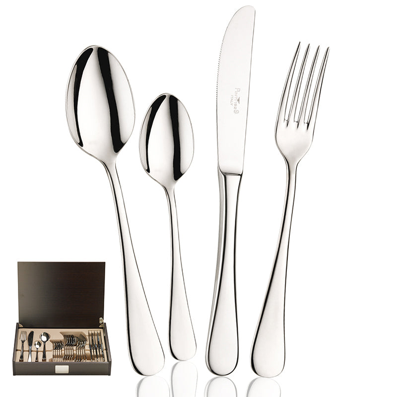 Pintinox Pitagora Servizio Posate In Acciaio Inox Set 24 Pz