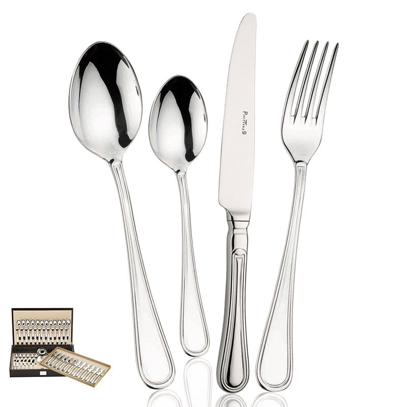 Pintinox Byron Servizio Posate In Acciaio Inox Set 75 Pz