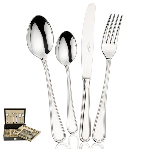 Pintinox Byron Servizio Posate In Acciaio Inox Set 126 Pz