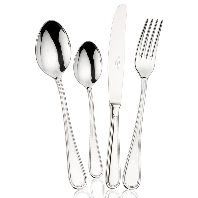 Pintinox Byron Servizio Posate In Acciaio Inox Set 24 Pz