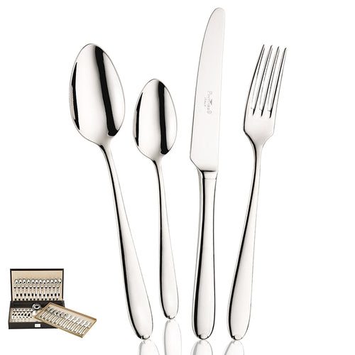 Pintinox Palladium Servizio Posate In Acciaio Inox Set 75 Pz