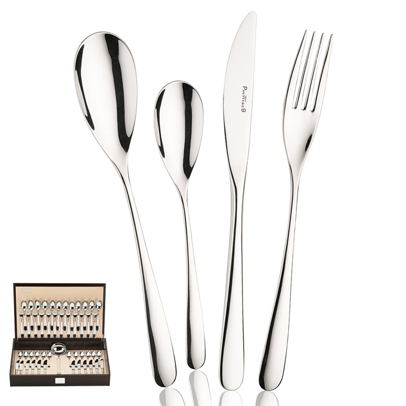 Pintinox Swing Servizio Posate In Acciaio Inox Set 49 Pz