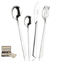 Pintinox Euclide Servizio Posate In Acciaio Inox Set 75 Pz