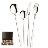 Pintinox Tecna Servizio Posate In Acciaio Inox Set 24 Pz