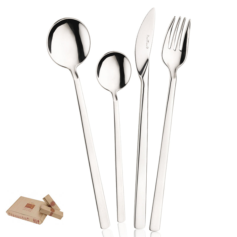 Pintinox Tecna Servizio Posate In Acciaio Inox Set 75 Pz