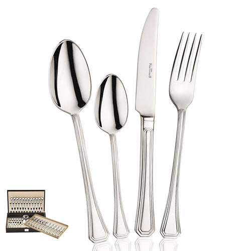 Pintinox Octavia Servizio Posate In Acciaio Inox Set 75 Pz