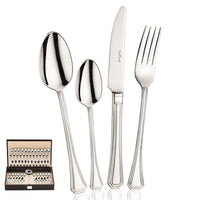 Pintinox Octavia Servizio Posate In Acciaio Inox Set 49 Pz
