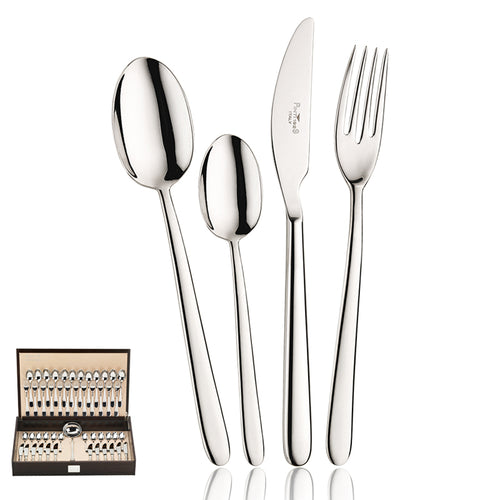 Pintinox Privilege Servizio Posate In Acciaio Inox Set 49 Pz