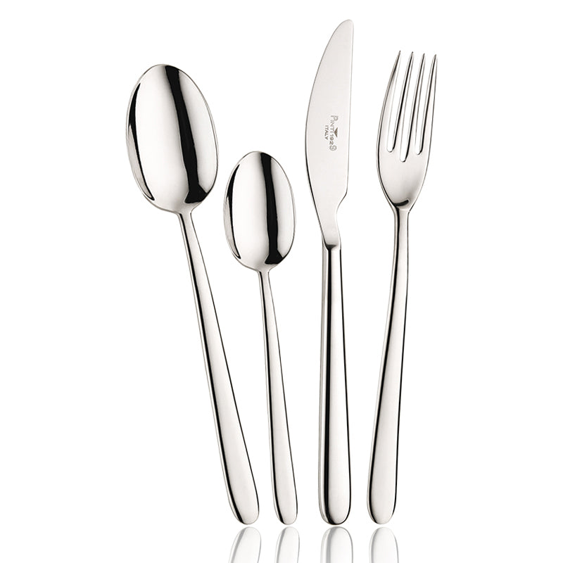Pintinox Privilege Servizio Posate In Acciaio Inox Set 24 Pz