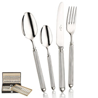 Pintinox Ellade Servizio Posate In Acciaio Inox Forgiato Set 75 Pz