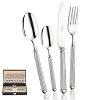Pintinox Ellade Servizio Posate In Acciaio Inox Forgiato Set 49 Pz