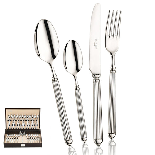 Pintinox Ellade Servizio Posate In Acciaio Inox Forgiato Set 49 Pz