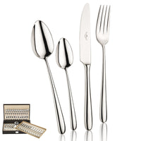 Pintinox Bramante Servizio Posate In Acciaio Inox Forgiato Set 75 Pz