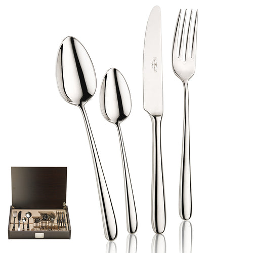 Pintinox Bramante Servizio Posate In Acciaio Inox Forgiato Set 24 Pz