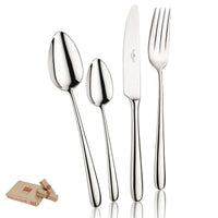 Pintinox Bramante Servizio Posate In Acciaio Inox Forgiato Set 75 Pz