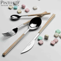 Pintinox Sushi Queen Servizio Posate In Acciaio Inox Set 24 Pz