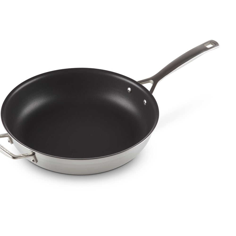 Le Creuset Acciaio Inox Padella Bassa Antiaderente In Acciaio Inox