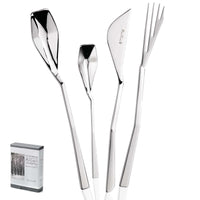 Pintinox Alberi D Inverno Servizio Posate In Acciaio Inox Set 24 Pz