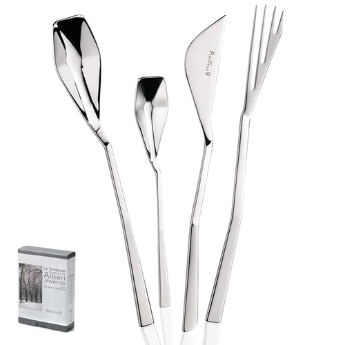 Pintinox Alberi D Inverno Servizio Posate In Acciaio Inox Set 24 Pz