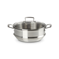 Le Creuset Acciaio Inox Cestello Cottura A Vapore In Acciaio Inox